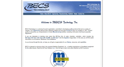 Desktop Screenshot of becs.com