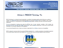 Tablet Screenshot of becs.com